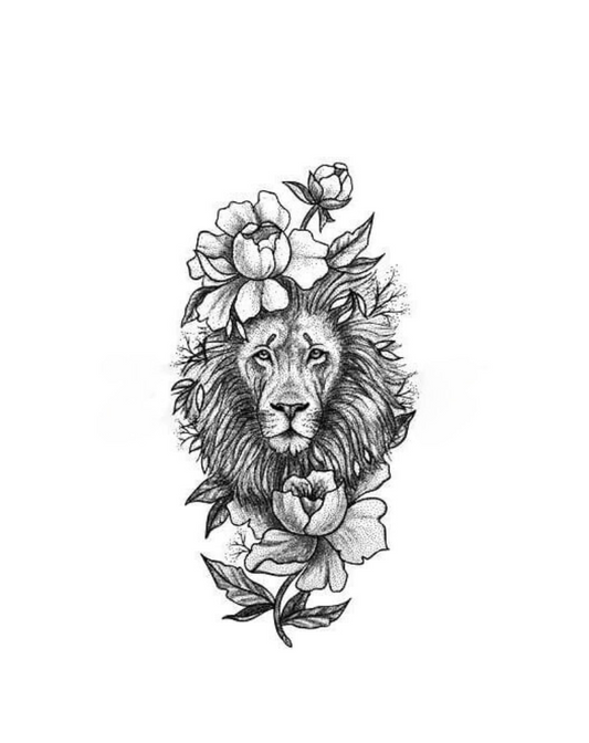 Floral Lion